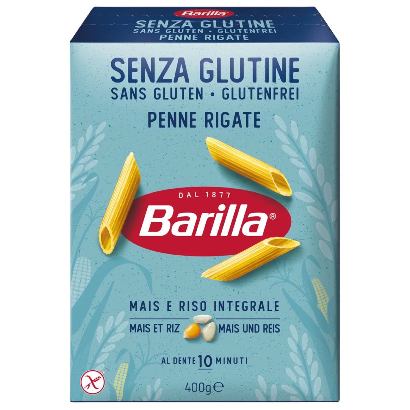 Barilla Penne rigate glutenvrij 400 Gram