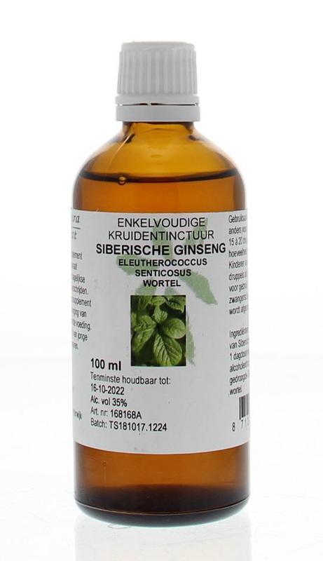 Cruydhof Siberische ginseng wortel 100 Milliliter