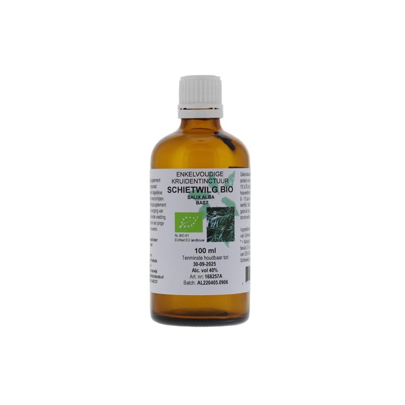 Cruydhof Salix alba / wilgenbast tinctuur bio 100.00 Milliliter