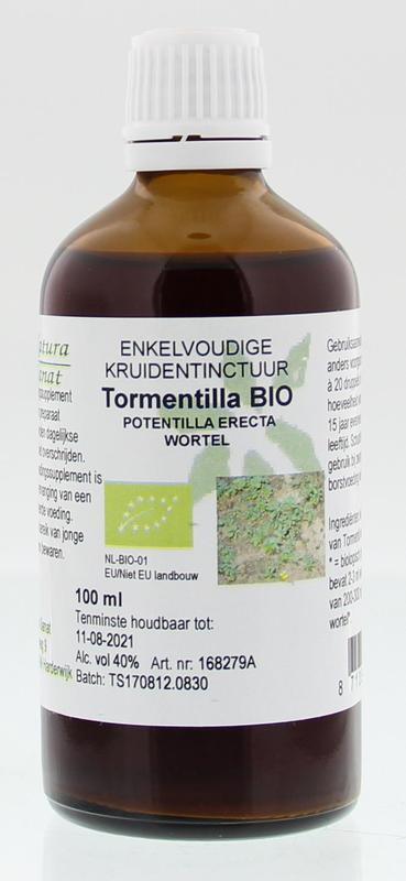 Cruydhof Tormentil wortel tinctuur bio 100 Milliliter