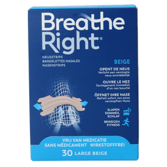 Breathe Right Neusstrips large 30 Stuks