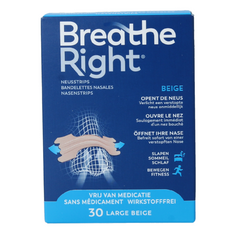 Breathe Right Neusstrips large 30.00 Stuks