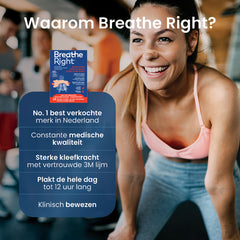 Breathe Right Neusstrips extra sterk 26 Stuks