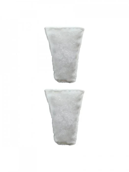 Lichtwesen Liwe nekkussen kristalzakjes bergkristallen 2 Stuks