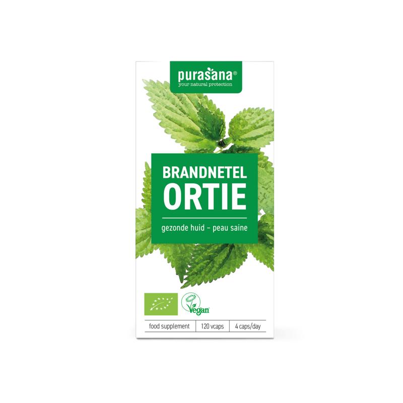 Purasana Brandnetel vegan bio 120.00 Vegetarische capsules