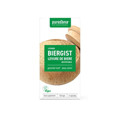 Purasana Levende biergist vegan 120 Capsules