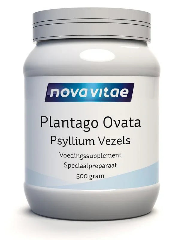 Nova Vitae Plantago ovata psyllium vezels 500 Gram