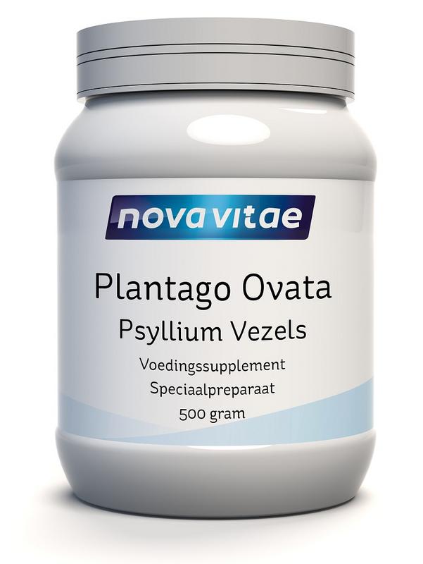 Nova Vitae Plantago ovata psyllium vezels 500 Gram