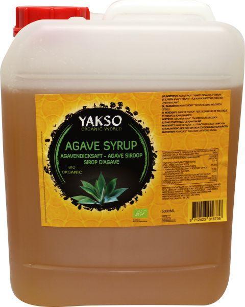 Yakso Agave siroop jerrycan bio 5 Liter