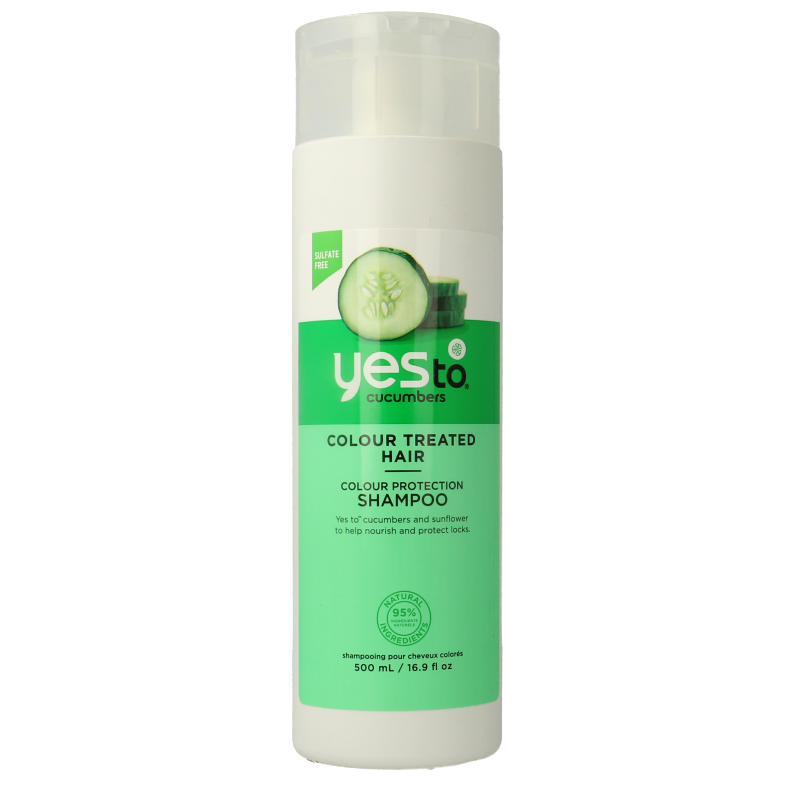 Yes To Cucumber Cucumber shampoo color care 500 Milliliter