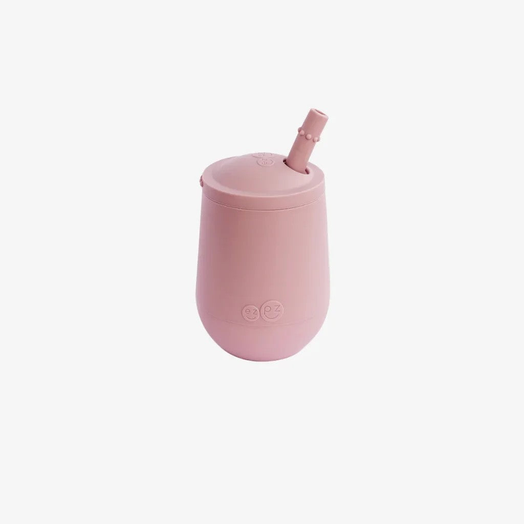 ezpz Mini Cup + rietje training system blush 1.00 Stuks