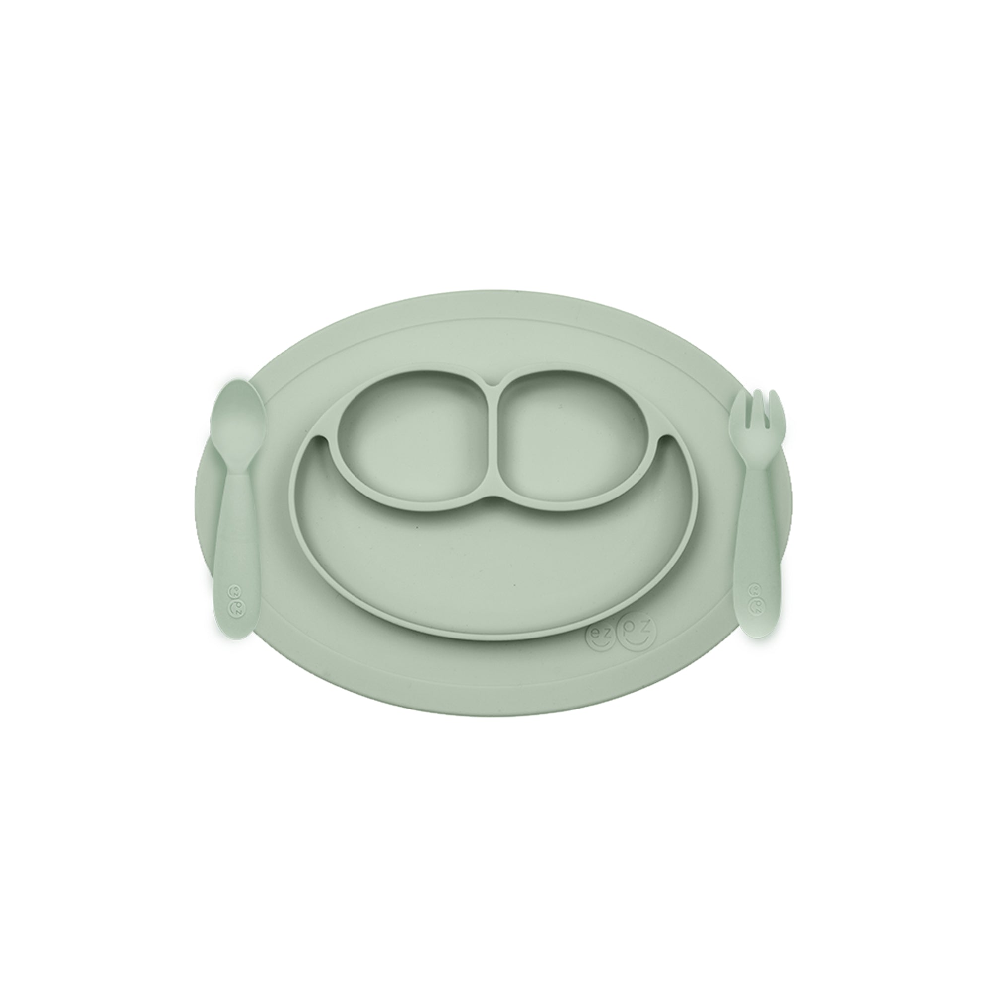 ezpz mini feeding set sage 1.00 Stuks
