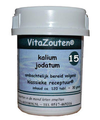 Vitazouten Kalium jodatum VitaZout nr. 15 120 Tabletten