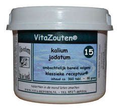 Vitazouten Kalium jodatum VitaZout nr. 15 360 Tabletten