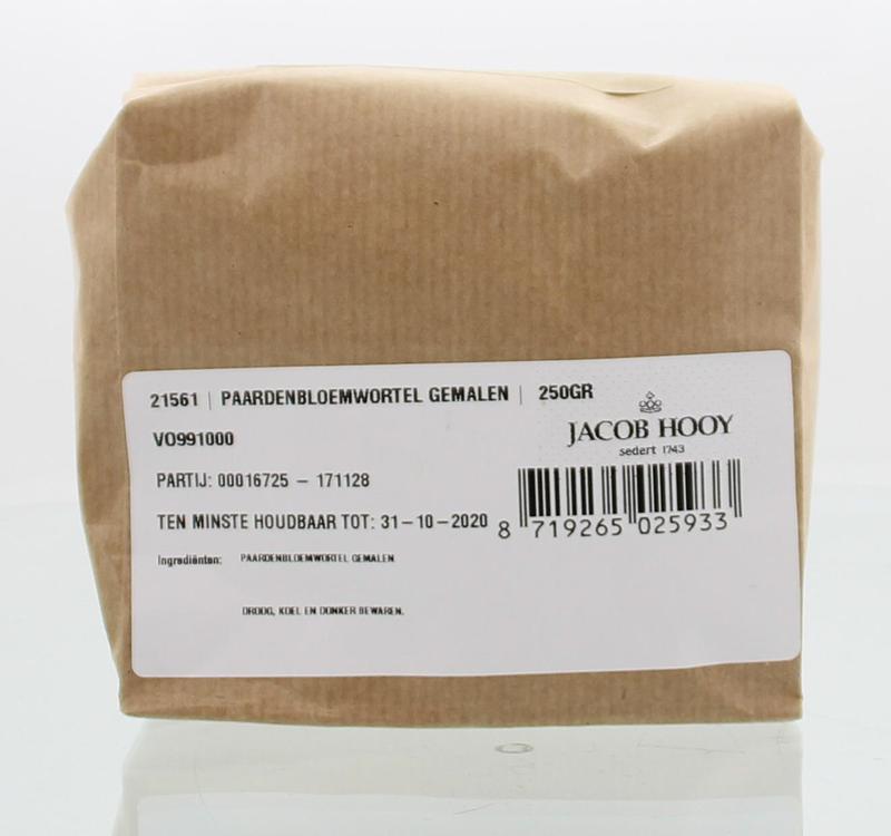 Jacob Hooy Paardenbloemwortel gemalen 250 Gram