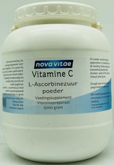 Nova Vitae Vitamine C ascorbinezuur poeder 5 Kilogram