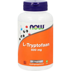 NOW L-Tryptofaan 500mg 60 Vegetarische capsules