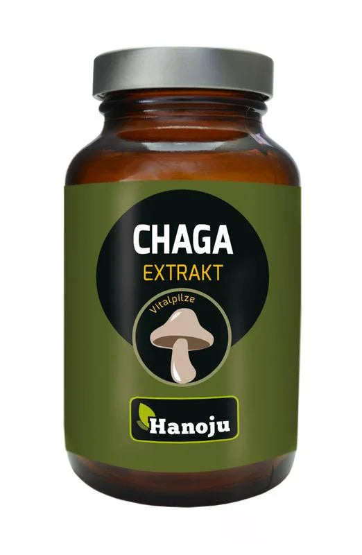Hanoju Chaga paddenstoelen extract 90 Tabletten