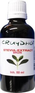 Cruydhof Stevia extract bruin 50 Milliliter