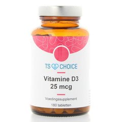 TS Choice Vitamine D3 25mcg 180.00 Tabletten