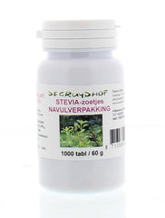 Cruydhof Stevia extract zoetjes navulling 1000 Tabletten