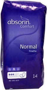 Absorin Comfort finette normaal 14 Stuks