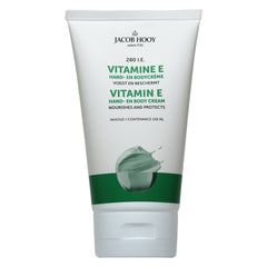 Jacob Hooy Vitamine E hand en bodycreme tube 150.00 Milliliter