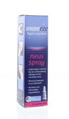 Snoreeze Anti snurk neusspray 10 Milliliter