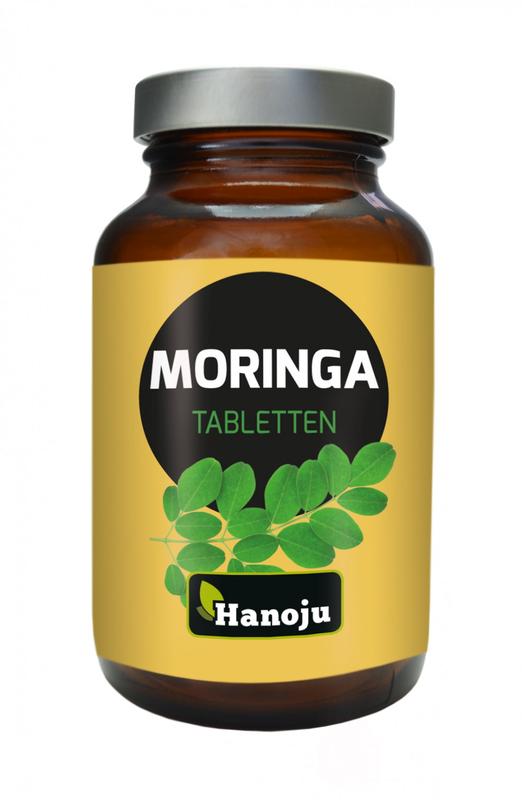 Hanoju Moringa oleifera heelblad 500mg 180 Tabletten