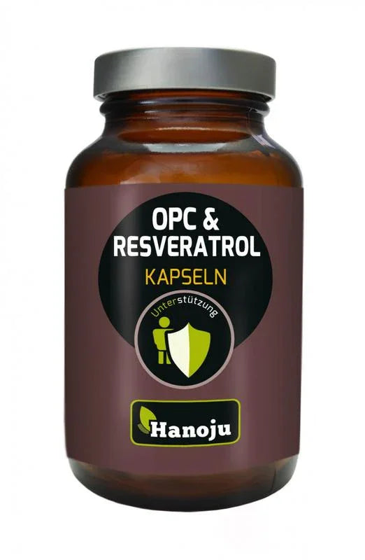 Hanoju OPC resveratrol camu camu 90 Capsules