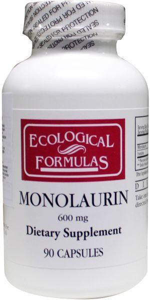 Ecological Form Monolaurine 600mg 90 Capsules