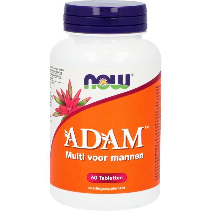 NOW Adam multivitamine voor mannen 60 Tabletten