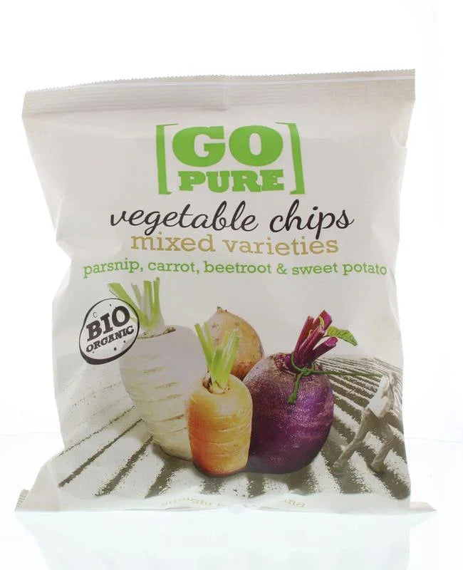 Go Pure Chips groente bio 90 Gram