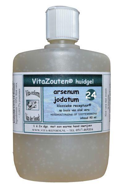 Vitazouten Arsenum jodatum huidgel nr. 24 90.00 Milliliter
