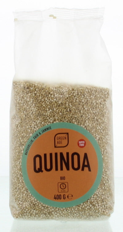 Greenage Quinoa wit bio 400 Gram