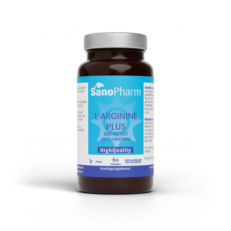 SanoPharm L Arginine plus high quality 60 Capsules