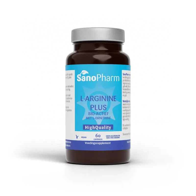 SanoPharm L Arginine plus high quality 60 Capsules