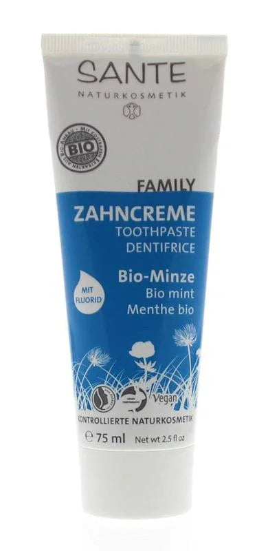 Sante Family tandpasta mint met fluor 75 Milliliter