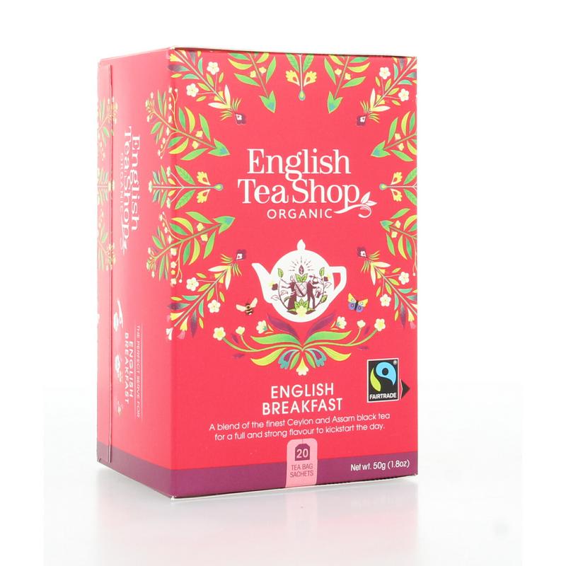 English Tea Shop English breakfast bio 20.00 Zakjes