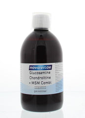 Nova Vitae Glucosamine chondroitine MSM combi 500 Milliliter