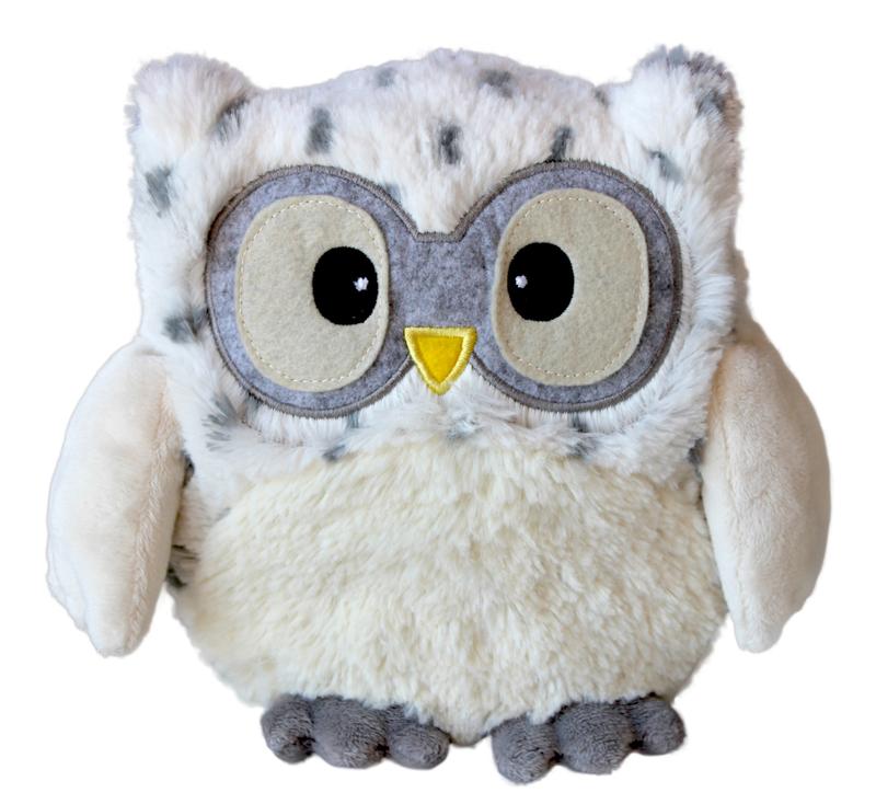 Warmies Sneeuwuil uitneembare vulling 1 Stuks