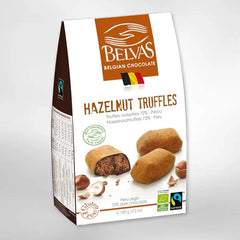 Belvas Praline hazelnoot truffels bio 100 Gram
