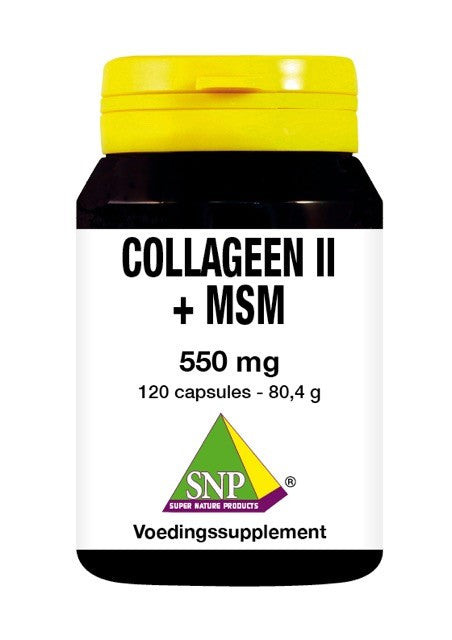 SNP Collageen II + MSM 120 Capsules