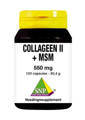SNP Collageen II + MSM 120 Capsules