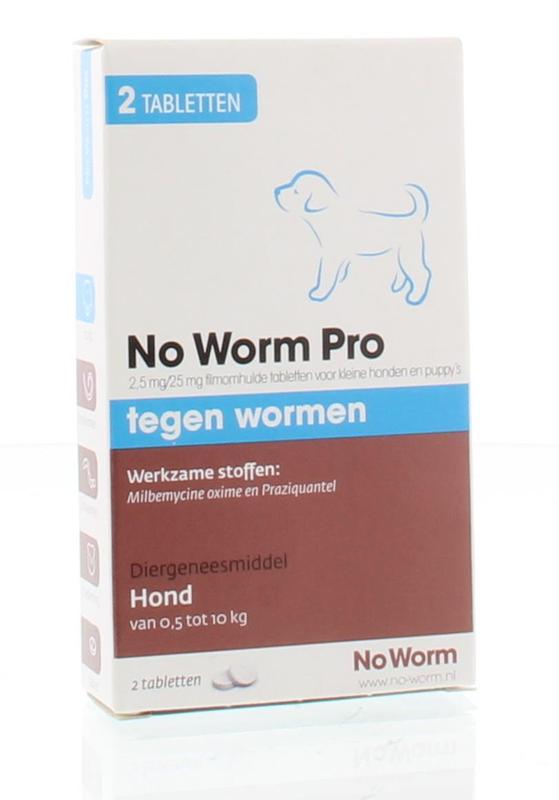 Exil No worm pro puppy 2 Tabletten