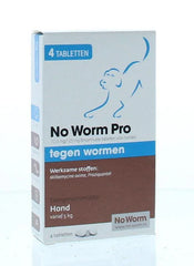 Exil No worm pro hond L 4 Tabletten