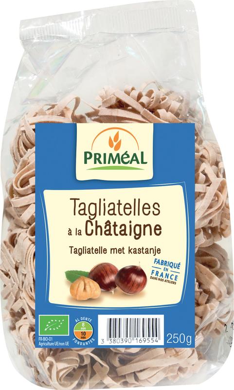 Primeal Tagliatelle kastanje bio 250 Gram