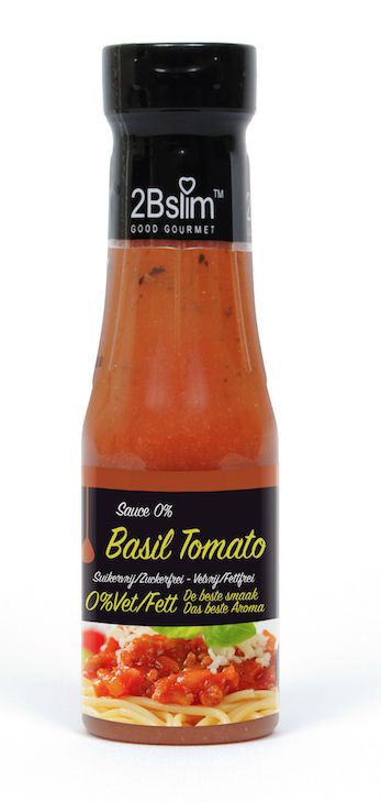 2bslim Pastasaus tomaat basilicum 250.00 Milliliter