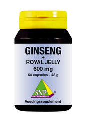 SNP Ginseng + royal jelly 600 mg 60 Capsules