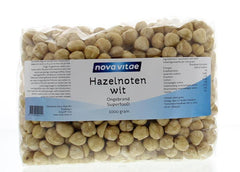 Nova Vitae Hazelnoten wit ongebrand raw 1 Kilogram